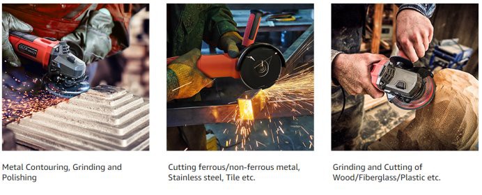 CORDLESS ANGLE GRINDER APPLICATION