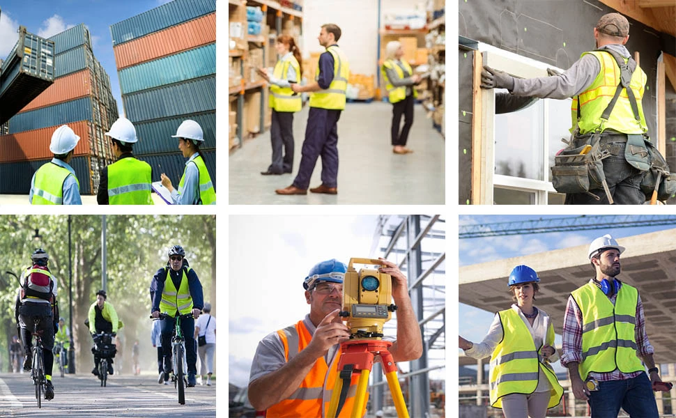 Reflective Safety Vest of Application