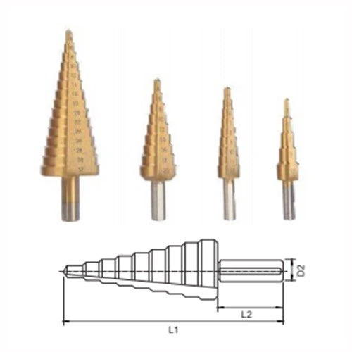 Spiral Flute Step Drills